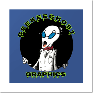 GeekeeGhost Graphics Posters and Art